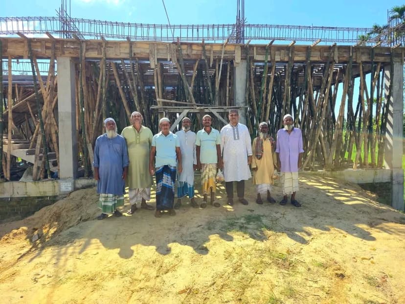 Construction Work Progresses